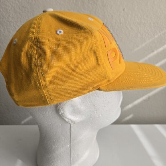 Indiana Pacers NBA Adidas Yellow Baseball Youth Cap Hat Snapback OSFA - Picture 5 of 10